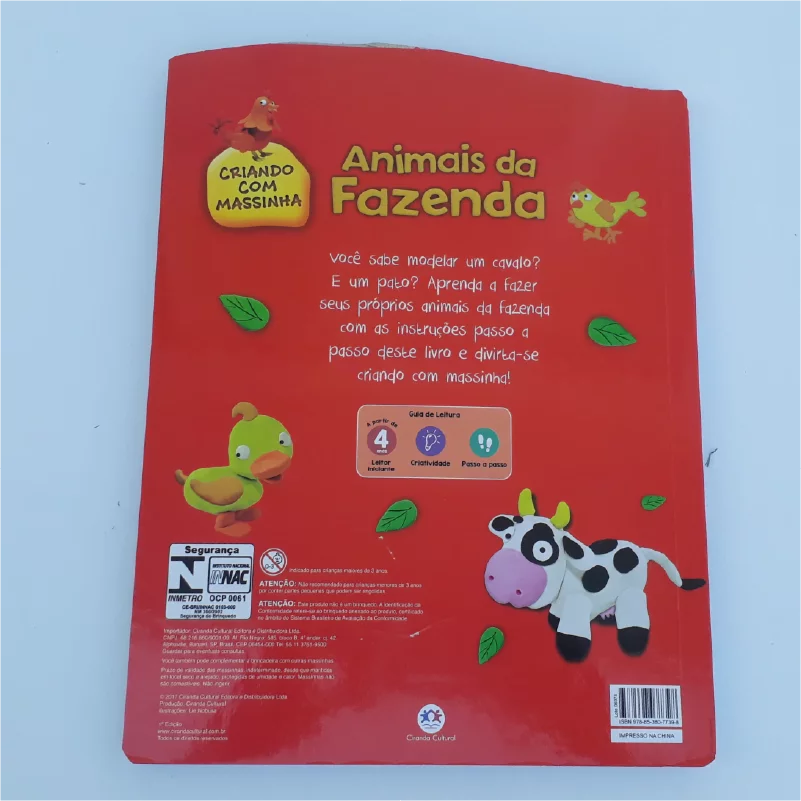Animais da fazenda - criando com massinha - Imagem 3