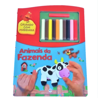 Animais da fazenda - criando com massinha