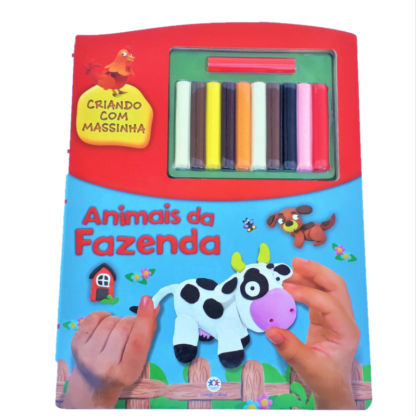 Animais da fazenda - criando com massinha