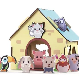 Passa Figuras Animais da Fazenda