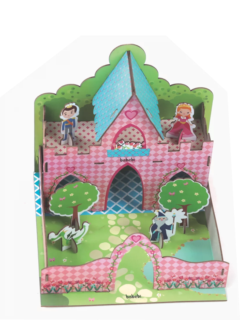 Quebra-cabeça 3d Castelo