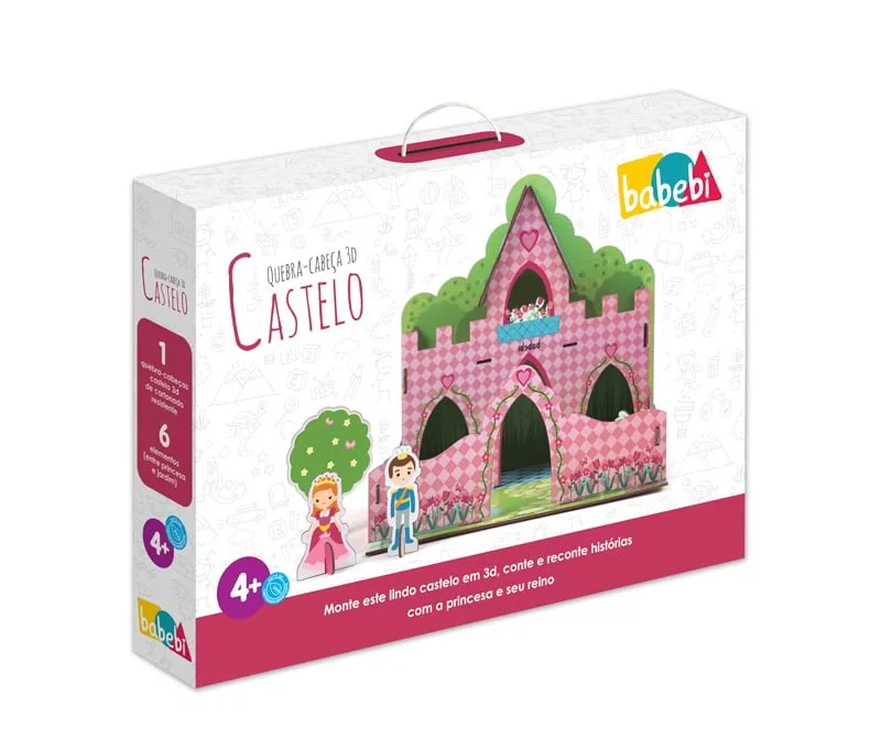 Quebra-cabeça 3d Castelo - Imagem 2