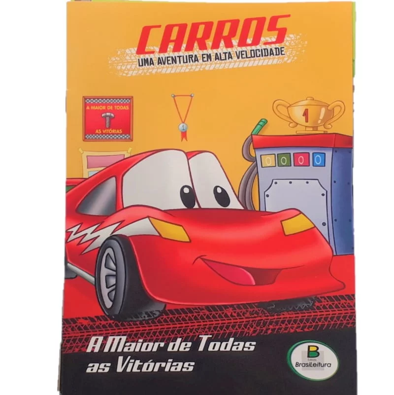 Carros uma aventura em alta velocidade - Kit c/ 10 unidades - Imagem 3