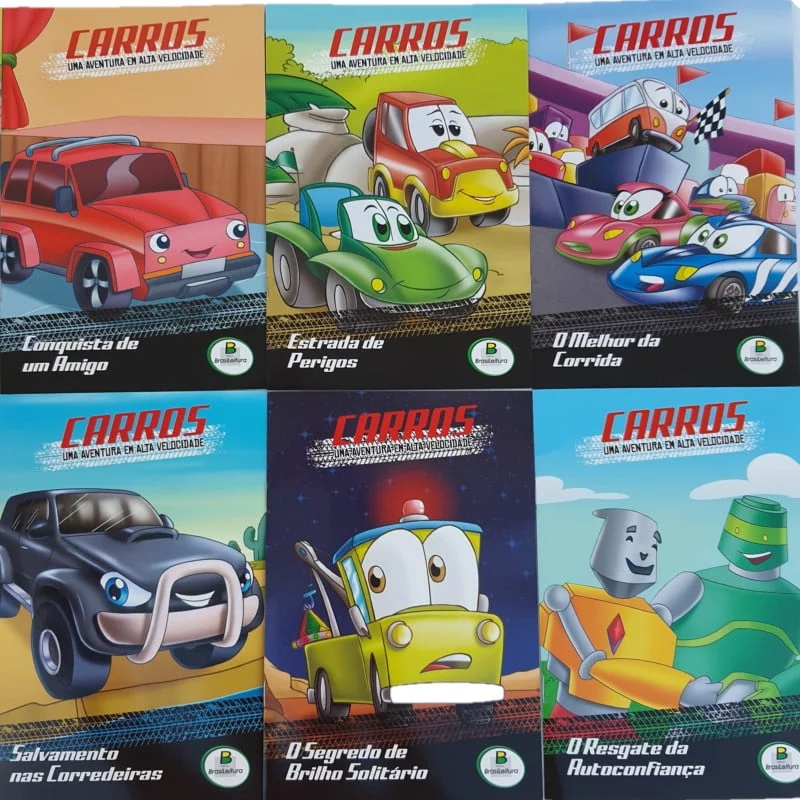 Carros uma aventura em alta velocidade - Kit c/ 10 unidades - Imagem 5