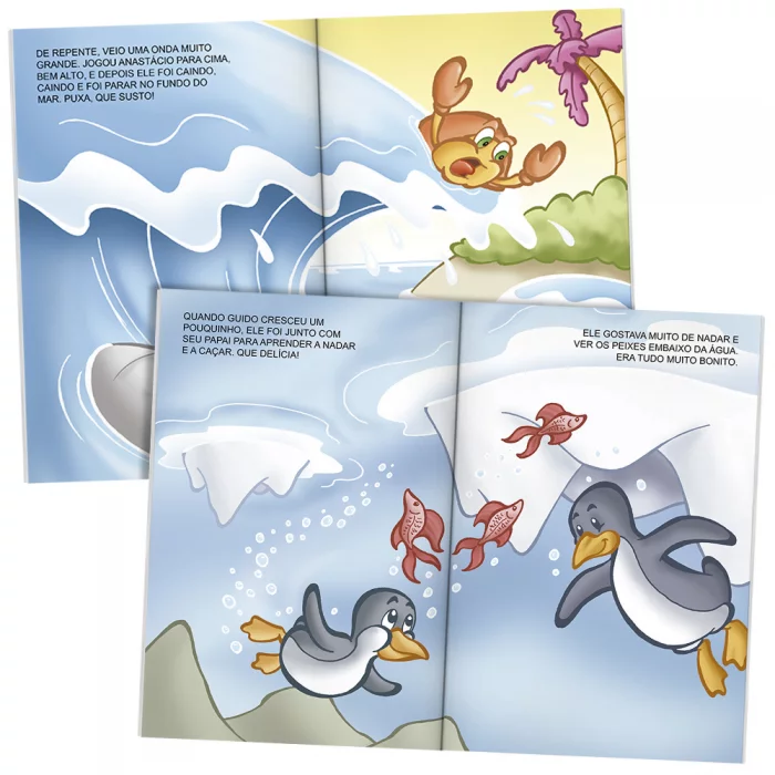 Aventuras dos seres do Mar - Kit c/ 10 unidades - Imagem 5