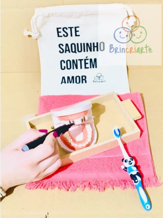 Busy Bag Brincriarte – Aprendendo a Escovar os Dentinhos - Imagem 2