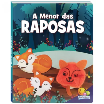 Kit Dedinhos agitados: Livro fantoche Animais da Floresta - Image 9