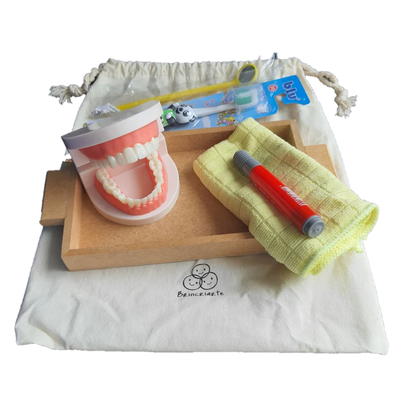 Busy Bag Brincriarte – Aprendendo a Escovar os Dentinhos