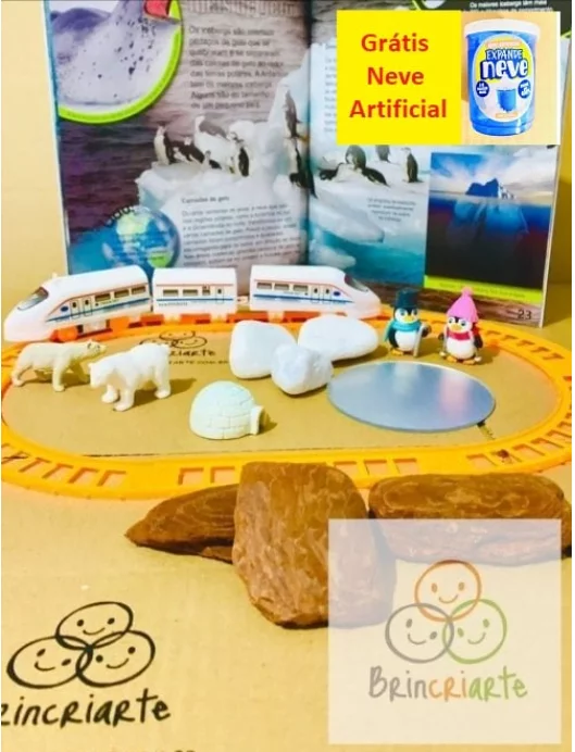 Kit Brincriarte - Expresso Bala Polar