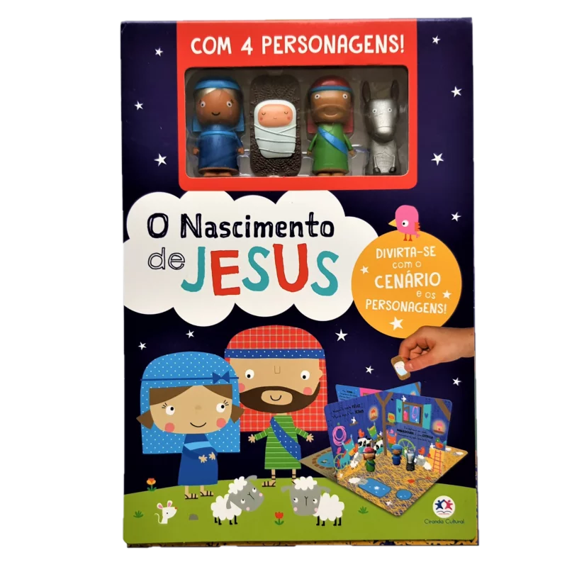 O nascimento de Jesus - Cenário animado