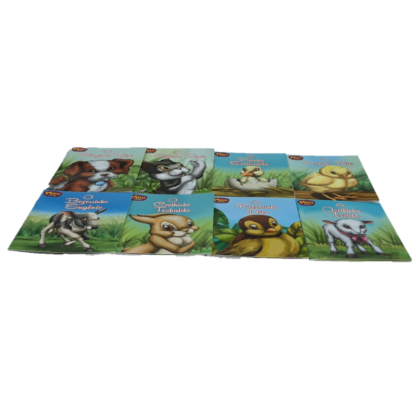 Kit c/ 8 Mini Livros: Os Animais - Image 2