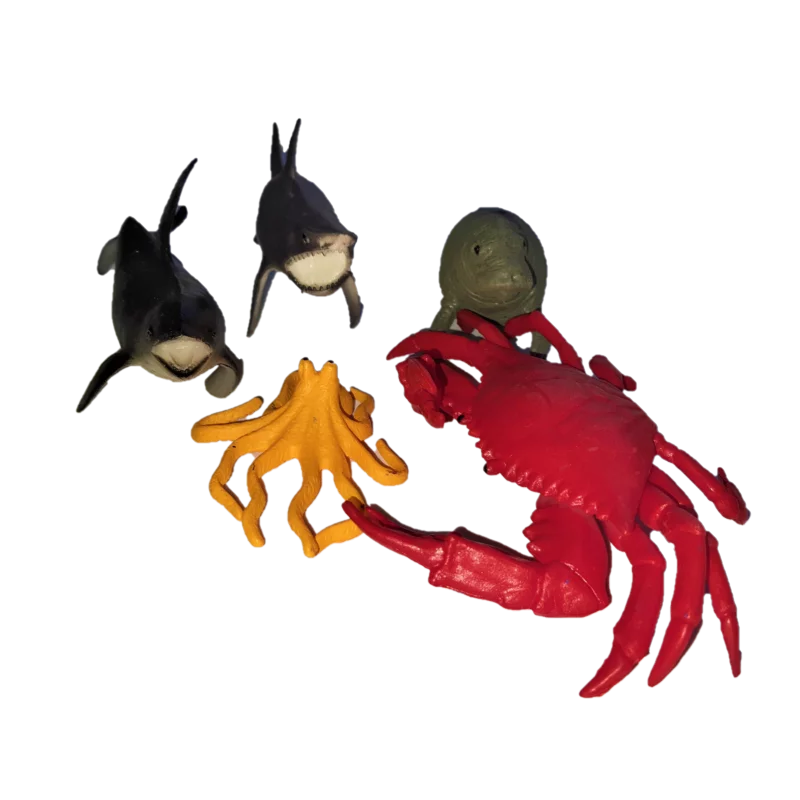 kit miniaturas grandes - Animais do Mar II - Imagem 2