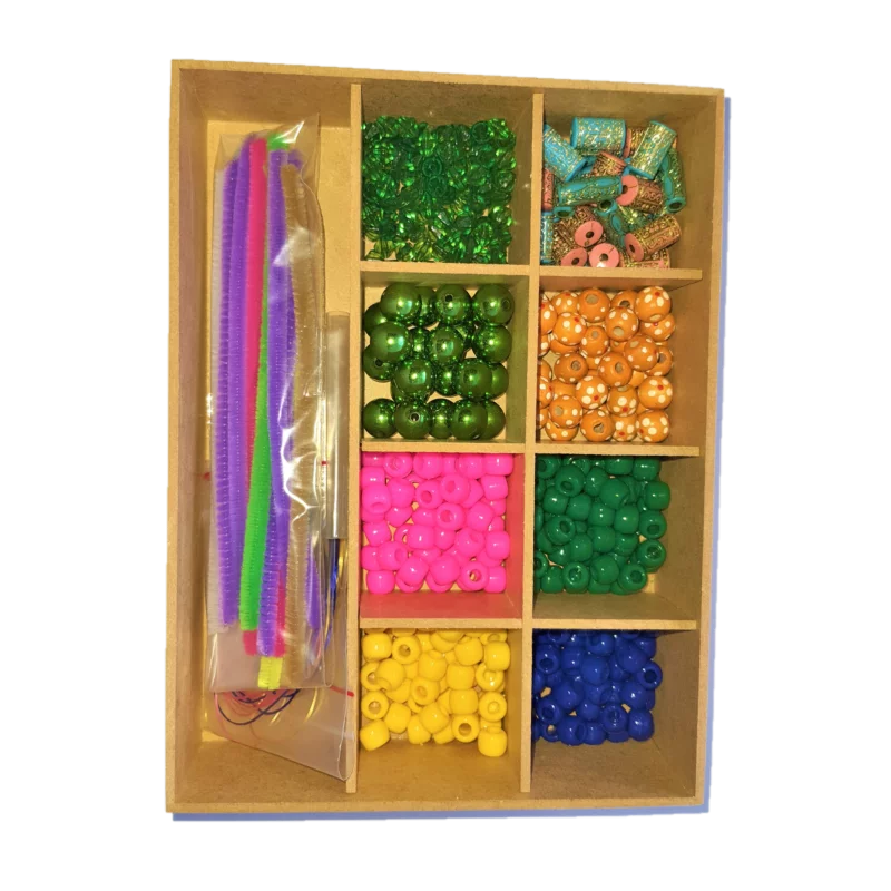 Kit Coordenação Fina com Miçangas pequenas - Imagem 2
