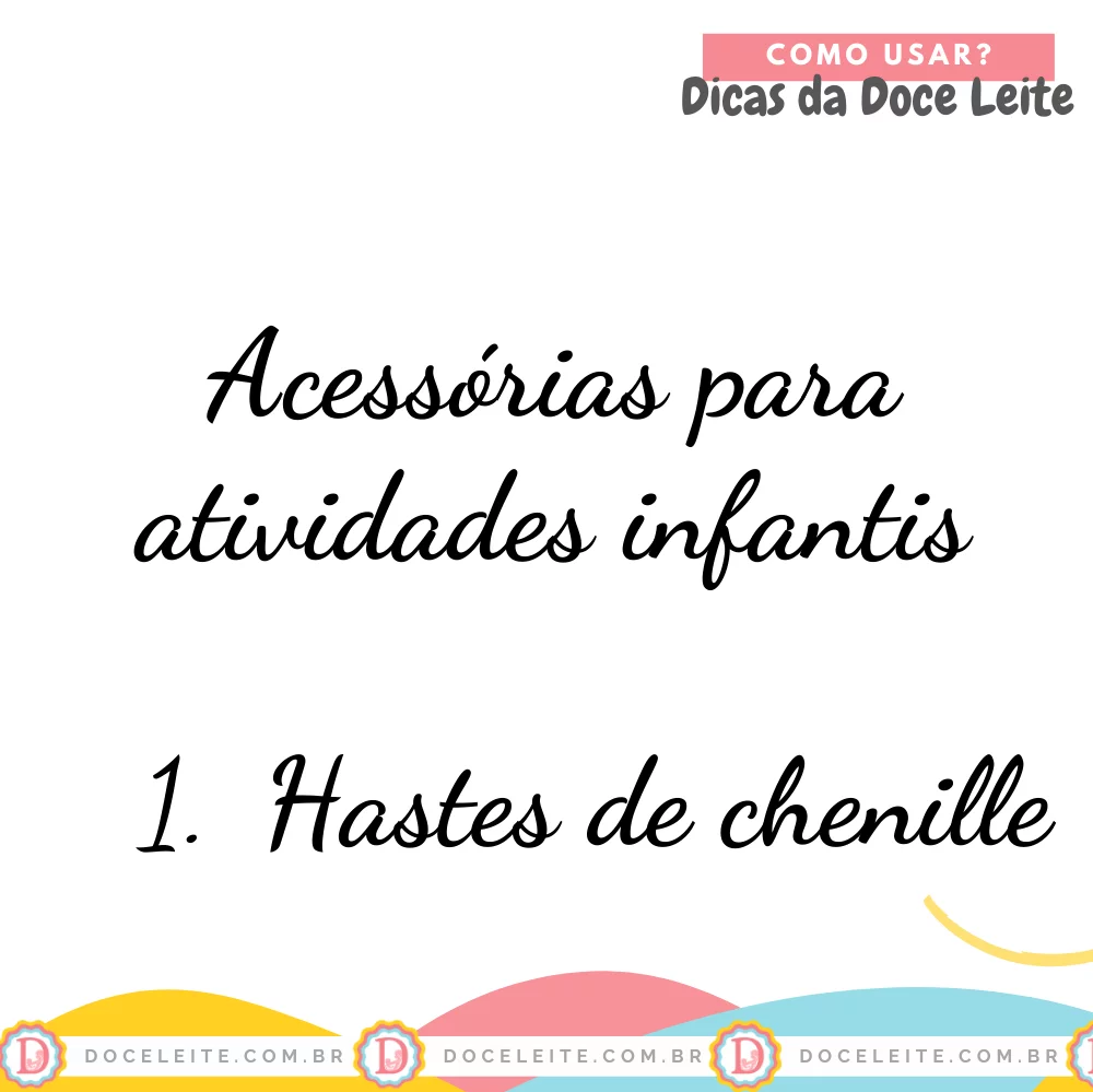 Hastes de Chenille Flexíveis 15 cm- Coloridas (25 unidades) - Imagem 2