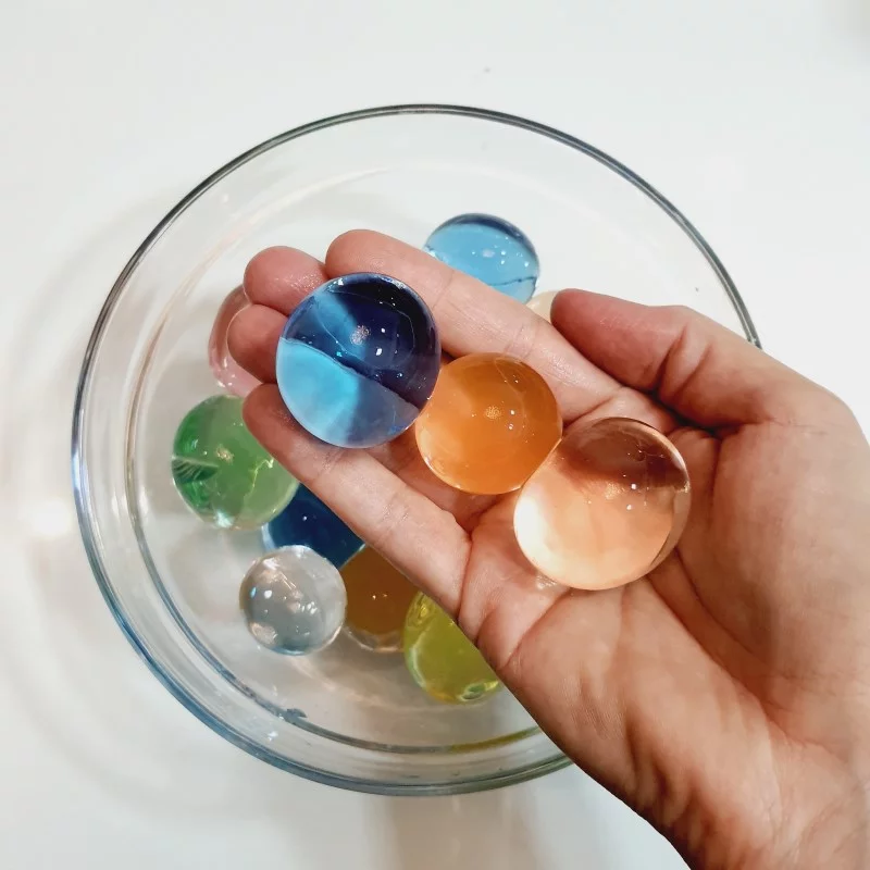 Bolinhas de Gel que Crescem na Água Grandes (25 unidades) - Imagem 2