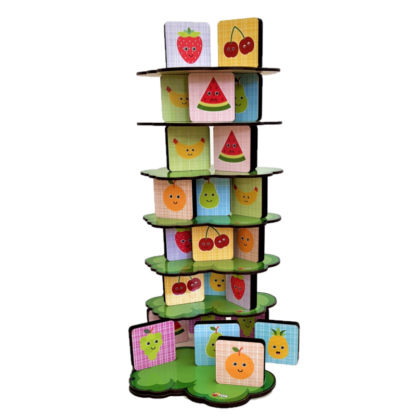 Jogo de Empilhar Frutas