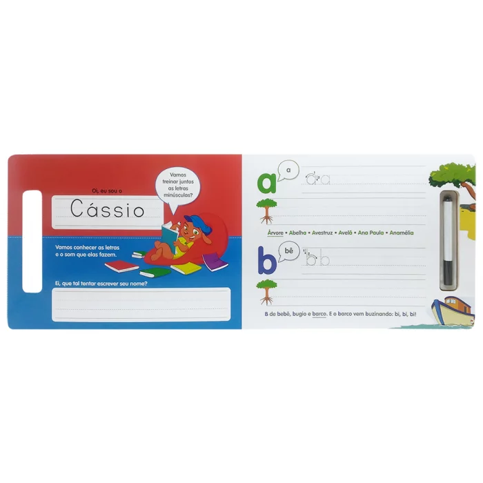 Escolinha Escreva e Apague II: Letras minúsculas - Imagem 4