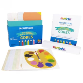 Escolinha Montessori: Meu primeiro box de atividades - CORES