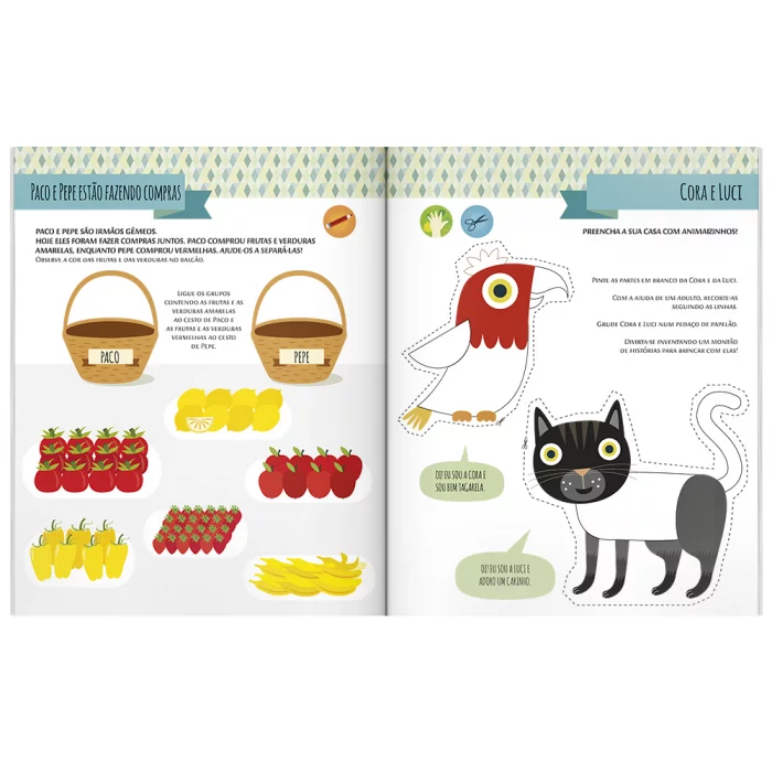 Montessori: Meu Primeiro Livro de Atividades - Cores (Escolinha) - Imagem 4