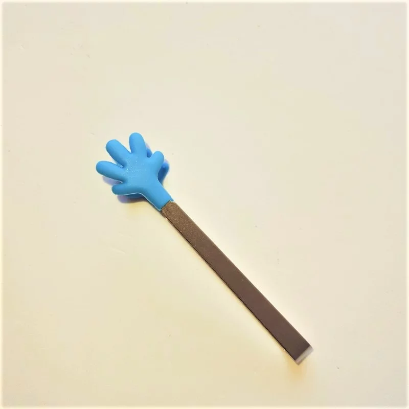 Pinça mãozinha - Azul - Imagem 2