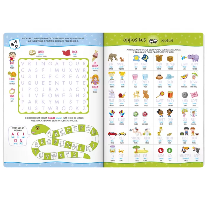 Aprenda em casa - Escreva e Apague: INGLES V1 - Imagem 2