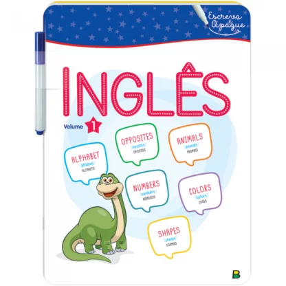 Aprenda em casa - Escreva e Apague: INGLES V1