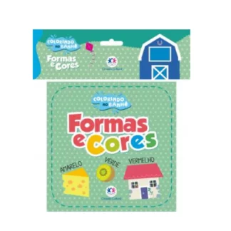 Formas e cores - Colorindo no banho