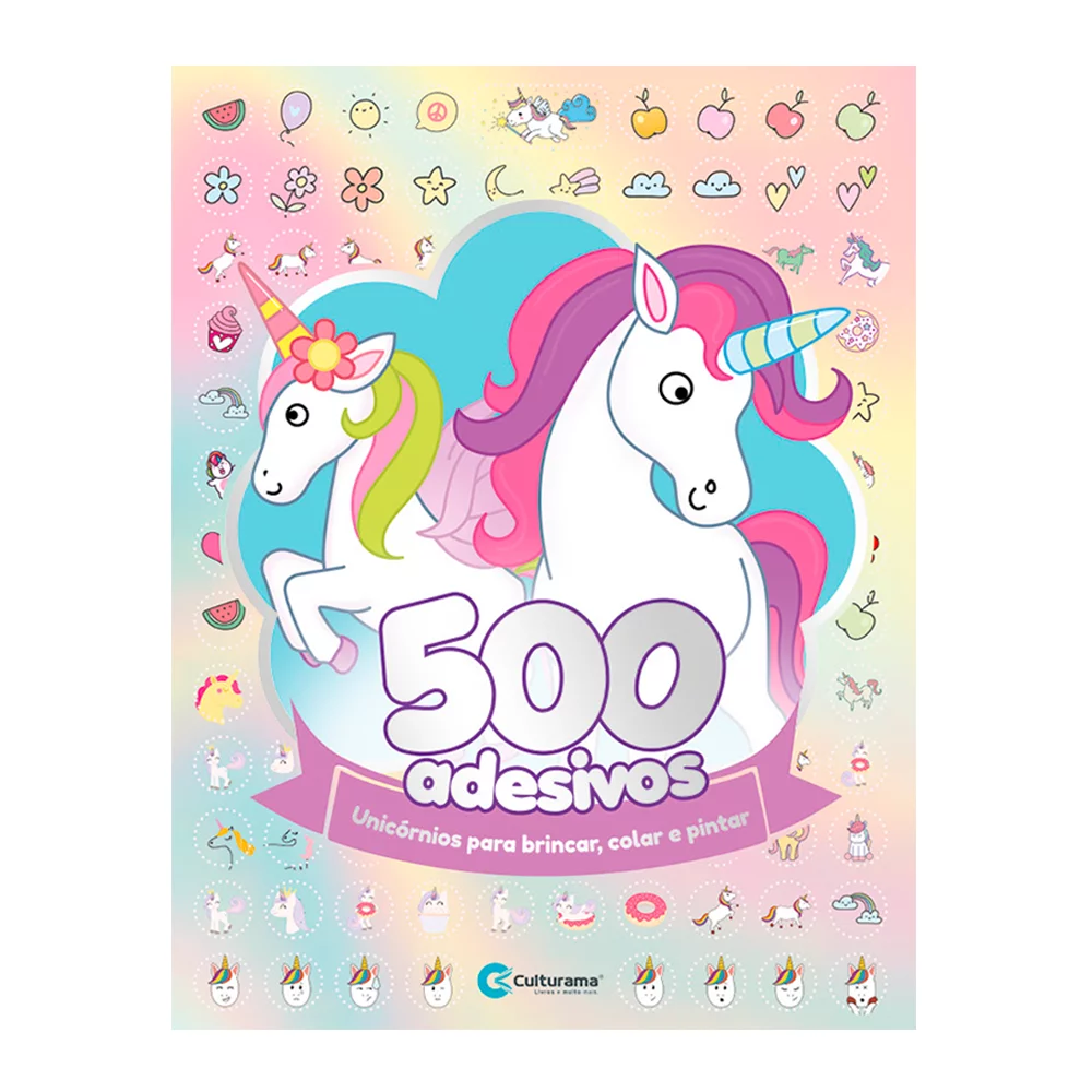 500 adesivos Unicórnios