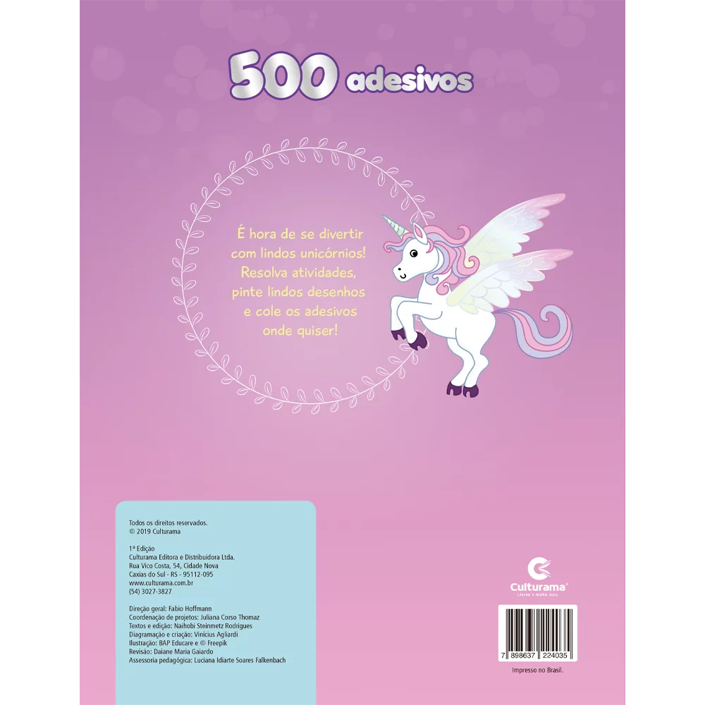 500 adesivos Unicórnios - Imagem 4