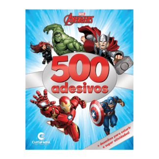 500 adesivos Marvel Vingadores