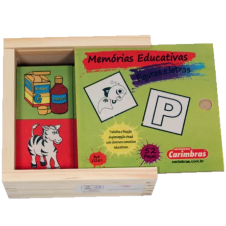 Jogo da memória - Figuras e Letras