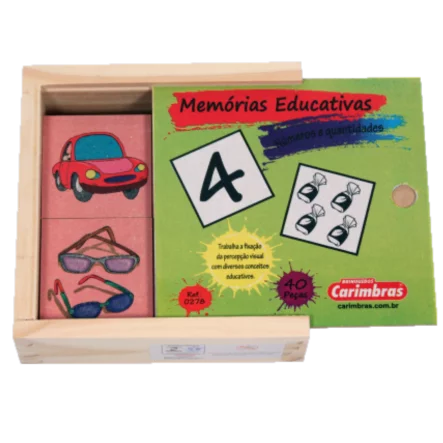 Jogo da memória - Números e Quantidades