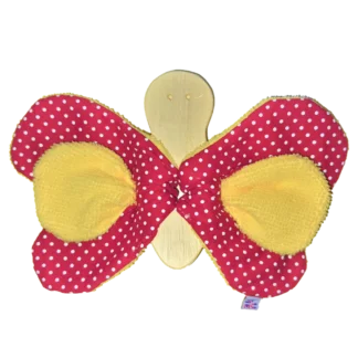 Brinquedo sensorial - Borboleta (Vermelha)