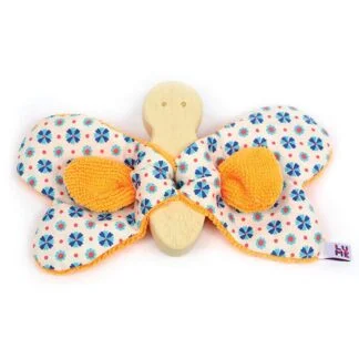 Brinquedo sensorial - Borboleta (Laranja)