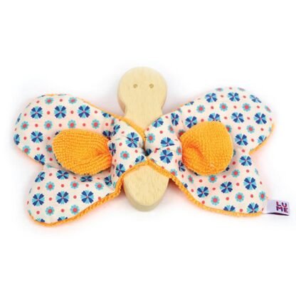 Brinquedo sensorial - Borboleta (Laranja)