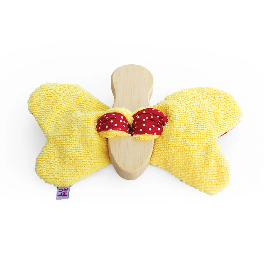 Brinquedo sensorial - Borboleta (Vermelha) - Imagem 2