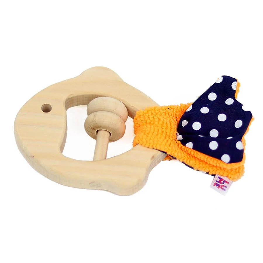 Brinquedo sensorial - Peixe (laranja)