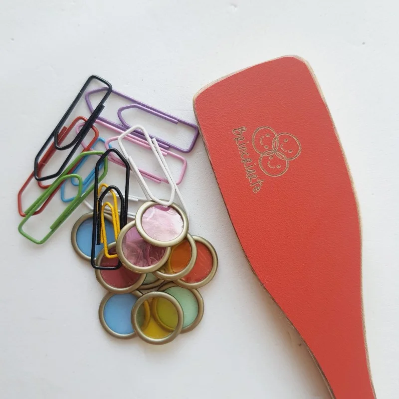 Varinha Magnética/ Vareta - Brincriarte com Clips e Fichinhas - vermelho - Imagem 3