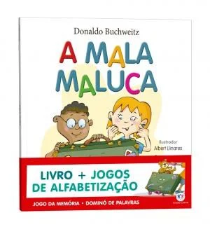 A Mala Maluca: Livro + Jogos de alfabetização
