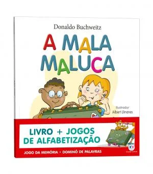 A Mala Maluca: Livro + Jogos de alfabetização
