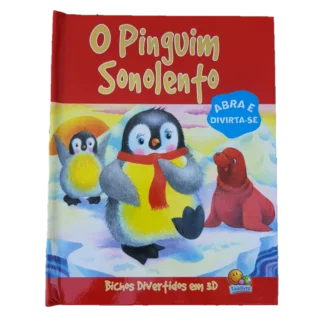 Bichos divertidos em 3D: O Pinguim Sonolento