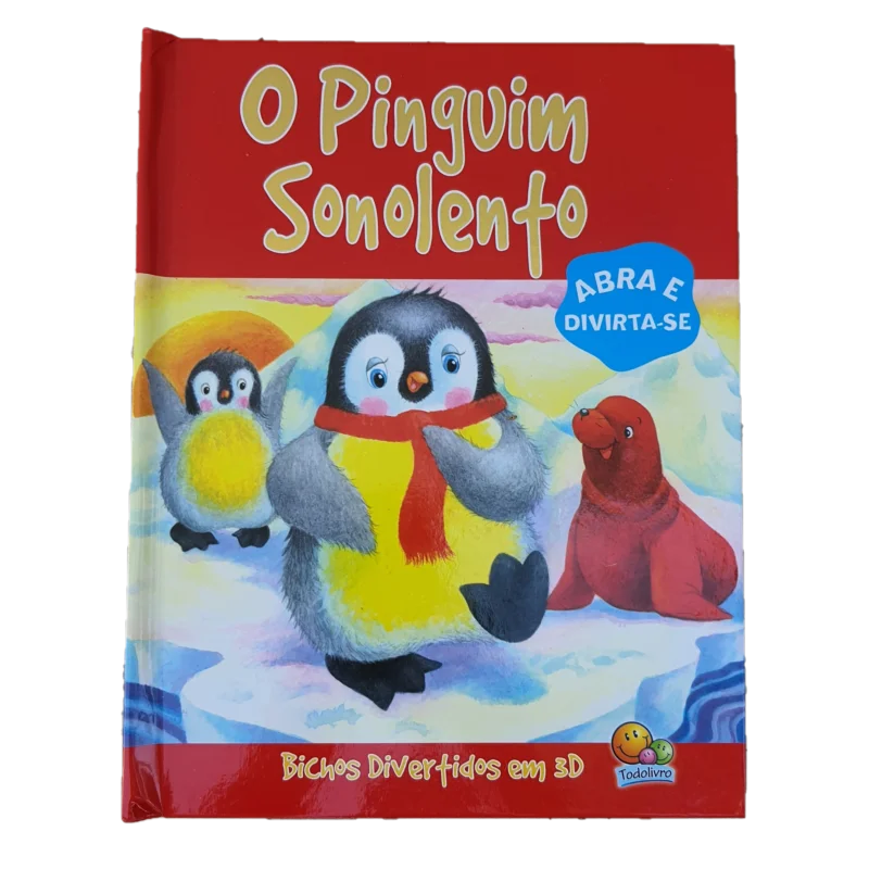 Bichos divertidos em 3D: O Pinguim Sonolento
