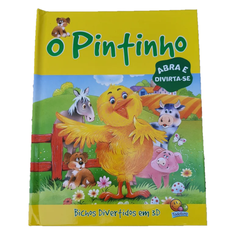 Bichos divertidos em 3D: O Pintinho