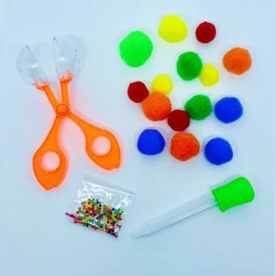Kit básico de motricidade - Brincriarte - Tesoura Bola