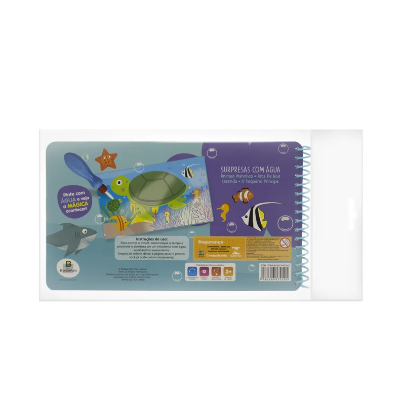 Surpresas com água (Aquabook): Animais Marinhos - Imagem 6