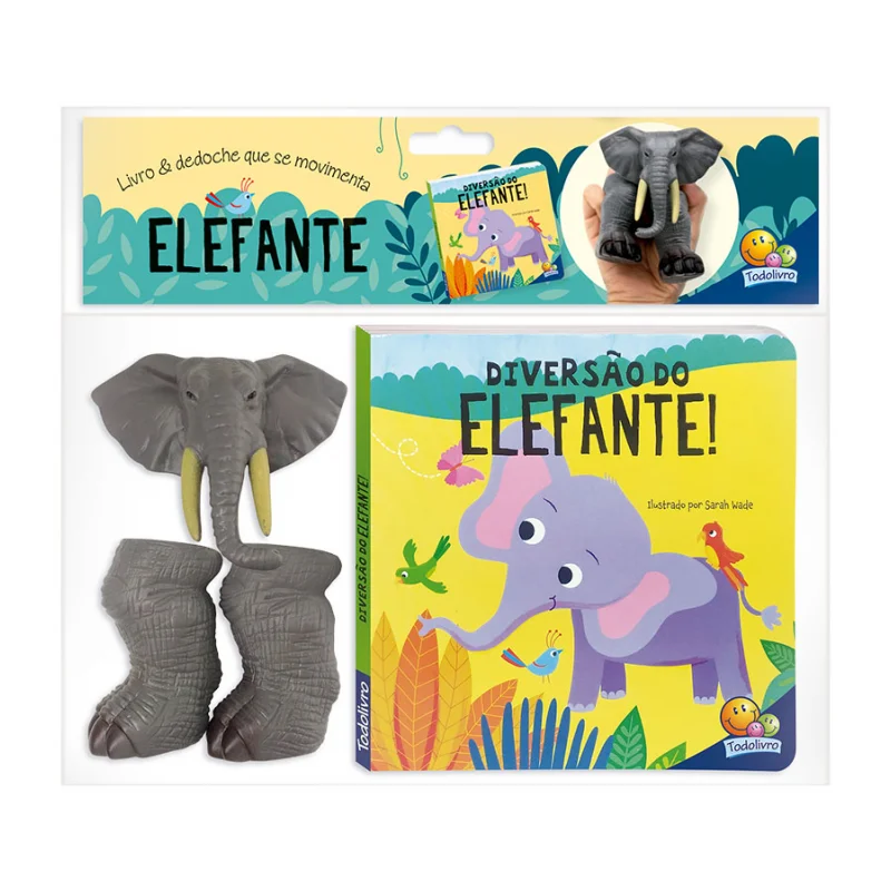 Diversão do Elefante - dedoches