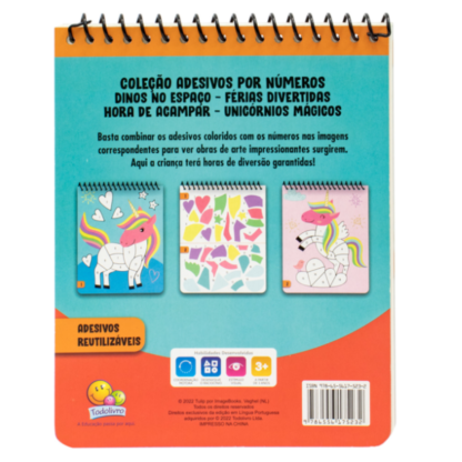 Adesivos por números: Unicórnios mágicos - Image 2