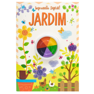 Pintando com os dedinhos! Jardim