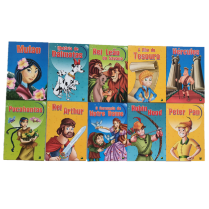 Um mundo de aventuras - Kit com 10 livros