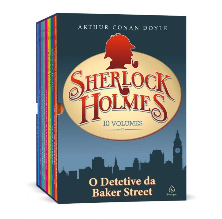 Coleção Sherlock Holmes - Box com 10 livros